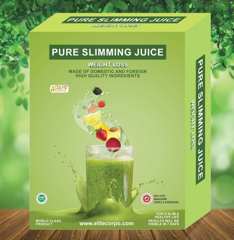 পিউর স্লিমিং জুস রেগুলার প্যাক ১টি